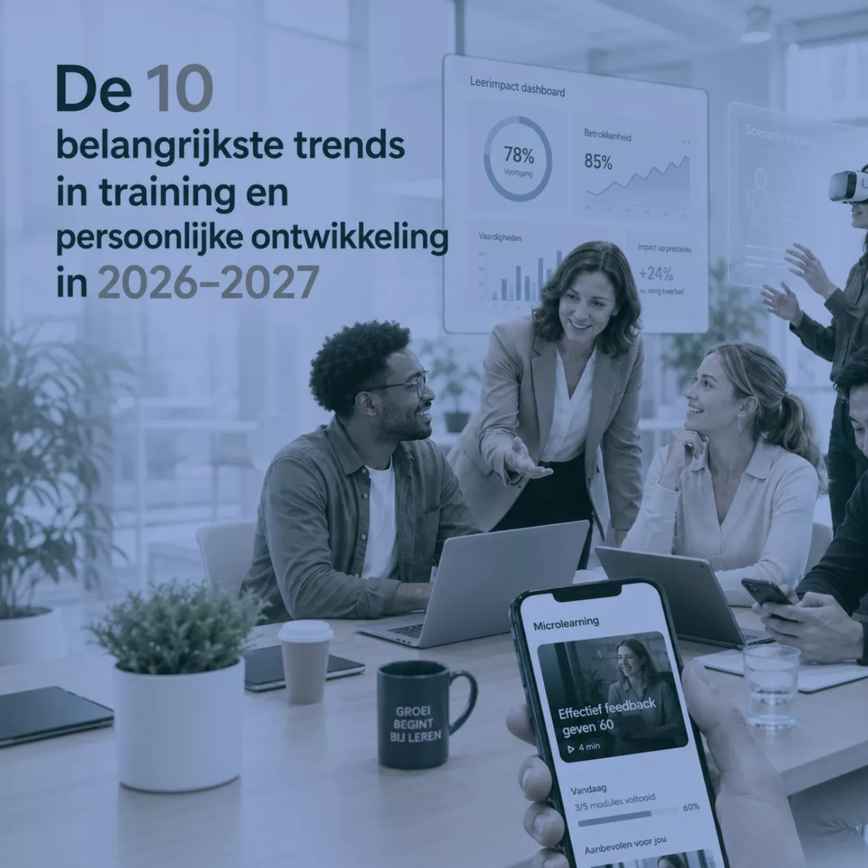 De 10 belangrijkste trends in training en persoonlijke ontwikkeling in 2026 - 2027! Deel 1.